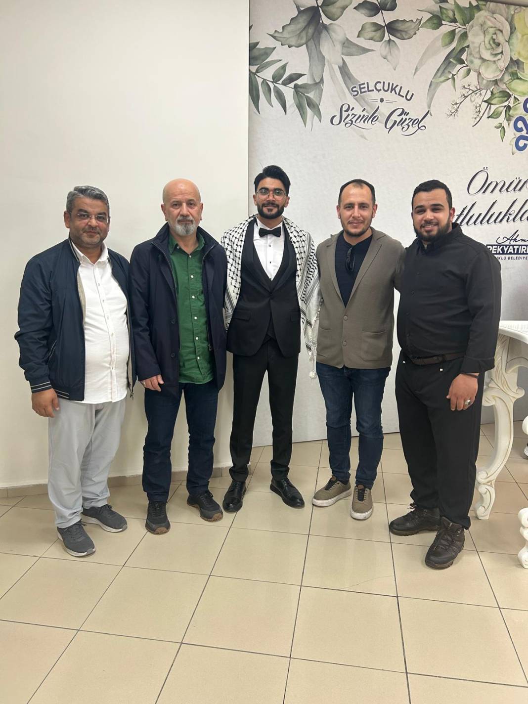 Gazzeli Sameh ile Suriyeli Amen Konya’da evlendi 8